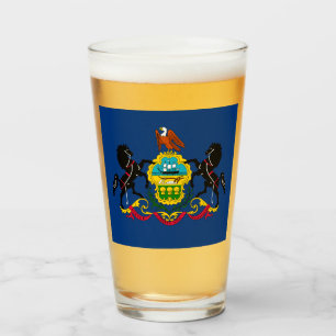 Copo De Pint Bandeira da Pensilvânia