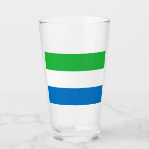 Copo De Pint Bandeira da Serra Leoa