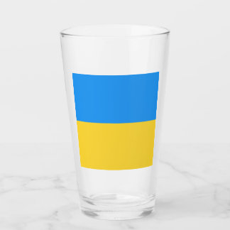 Copo De Pint Bandeira da Ucrânia