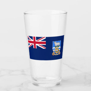 Copo De Pint Bandeira das Ilhas Falkland (Território Britânico)