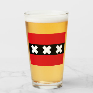 Copo De Pint Bandeira de Amesterdã