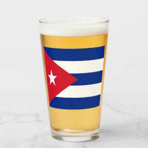 Copo De Pint Bandeira de Cuba
