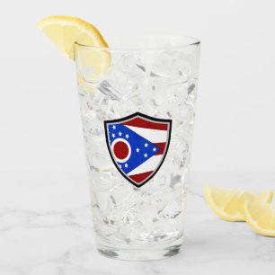 Copo De Pint bandeira de Ohio