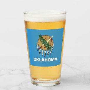 Copo De Pint bandeira de Oklahoma