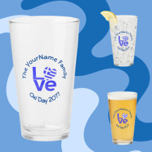 Bandeira do Coração da Grécia Azul AMOR Personaliz