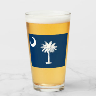 Copo De Pint Bandeira do Estado da Carolina do Sul