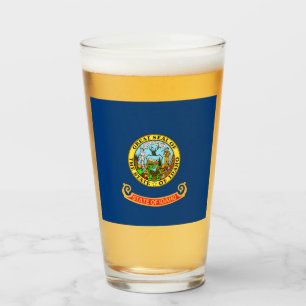 Copo De Pint Bandeira do Estado de Idaho