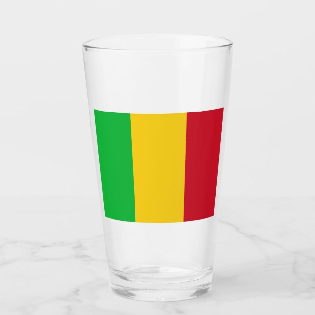 Copo De Pint Bandeira do Mali (Frente)