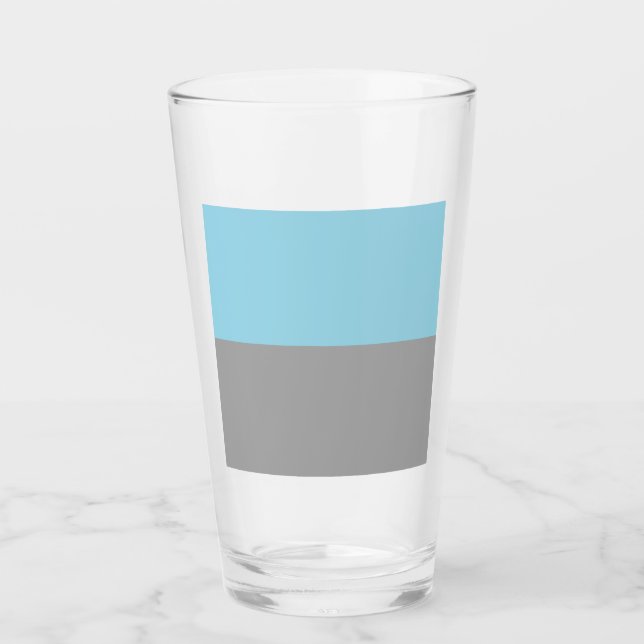 Copo De Pint Bandeira do Orgulho Autossexual (Frente)