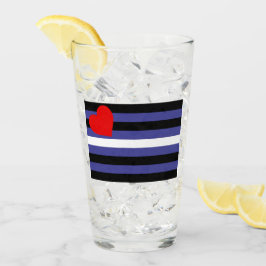 Copo De Pint Bandeira do Orgulho de Couro