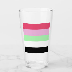 Copo De Pint Bandeira do Orgulho Recipromântico
