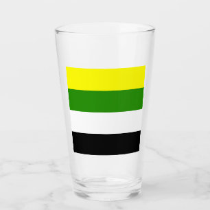 Copo De Pint Bandeira do Orgulho Skoliossexual
