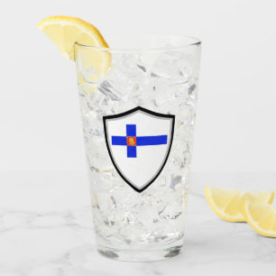 Copo De Pint bandeira finlandesa