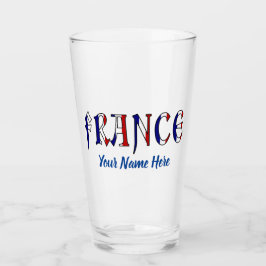 Copo De Pint Bandeira Francesa da França Cores Personalizadas d