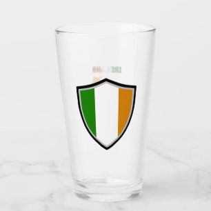 Copo De Pint Bandeira irlandesa