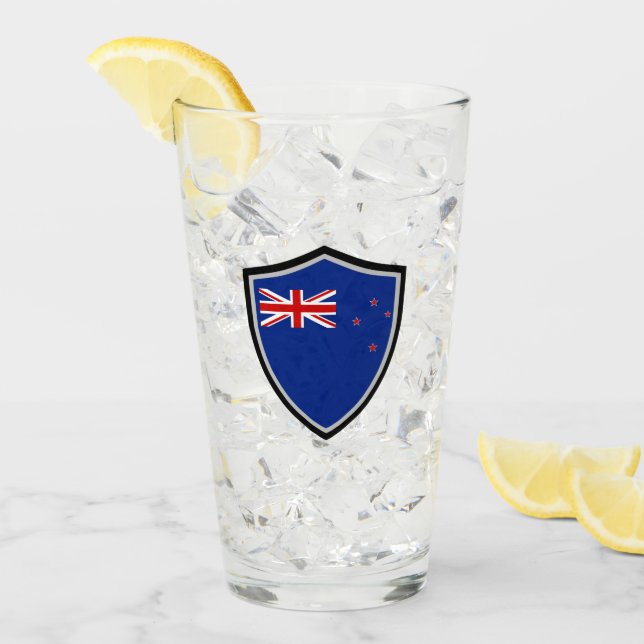 Copo De Pint bandeira neozelandesa (Gelo frontal)