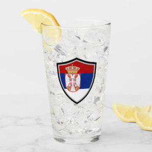 Copo De Pint Bandeira sérvia