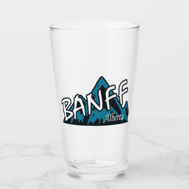 Copo De Pint Banff Alberta Mountain (Frente)