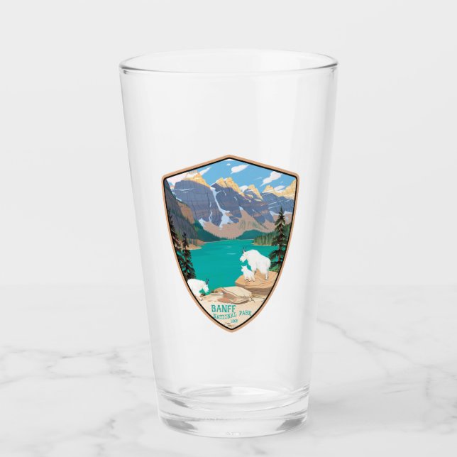 Copo De Pint Banff National Park Pint Glass (Frente)
