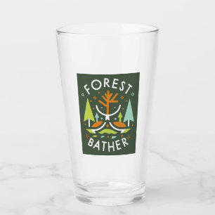 Copo De Pint Banhista da Floresta Cubista