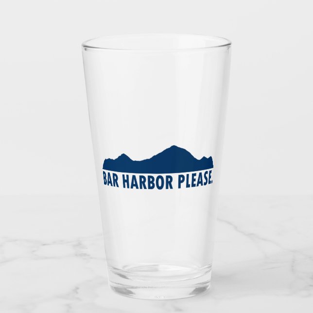 Copo De Pint Bar Harbor Por Favor (Frente)
