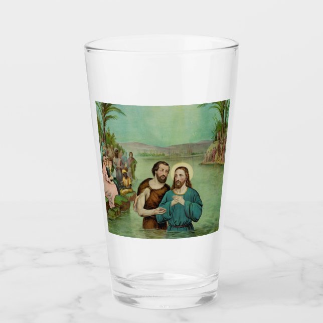 Copo De Pint Batismo de Jesus Cristo (Frente)