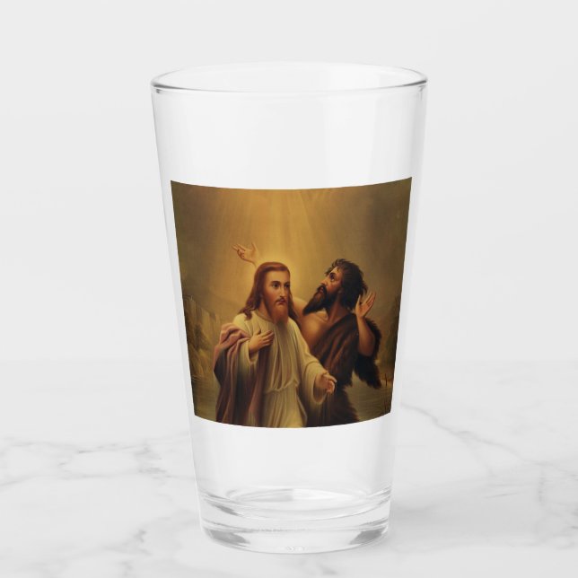 Copo De Pint Batismo de Jesus Cristo (Frente)