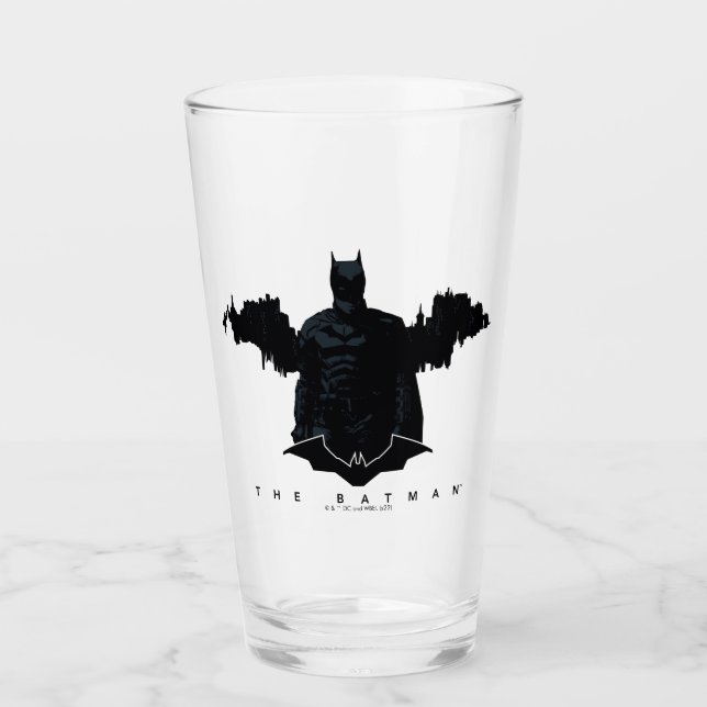 Copo De Pint Batman Gotham Silhouette (Frente)