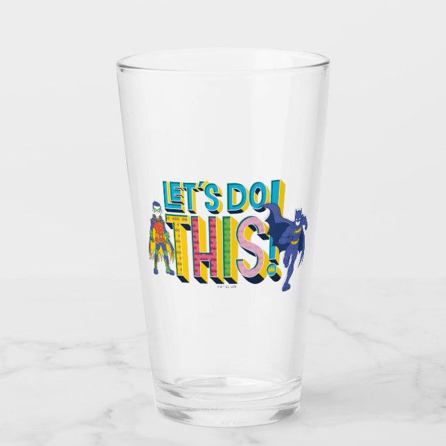 Copo De Pint Batman | Vamos Fazer Isto (Frente)