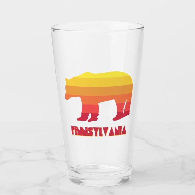 Copo De Pint Bear da Pensilvânia (Frente)