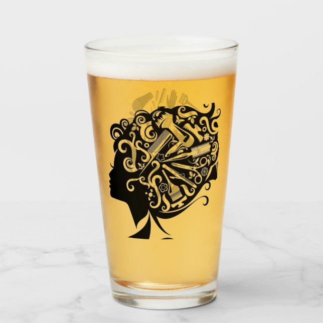 Copo De Pint Beauticista (Frente (Preenchido))