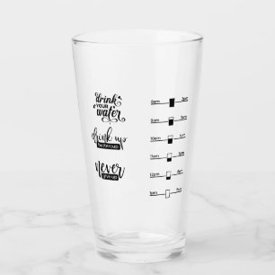 Copo De Pint Beba O Tempo De Água/Vidro De Medição