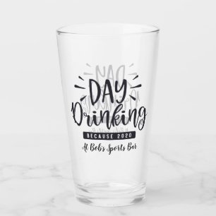 Copo De Pint bebendo 2020 por dia personalizado do Bar desporti