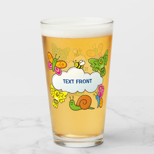 Copo De Pint Bebês (Frente (Preenchido))