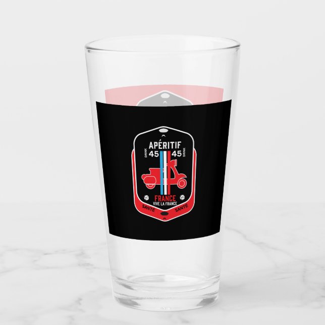 Copo De Pint Bebidas Aperitif Francesas (Frente)