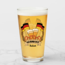 Copo De Pint Beer alemão nome personalizado pint glass
