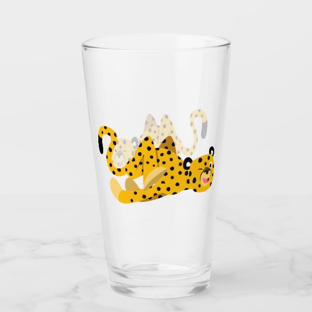 Copo De Pint Bela Cartoon Cheetah (Frente)