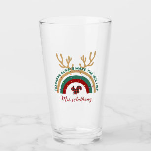 Copo De Pint Bela oferta de arco-íris de Natal
