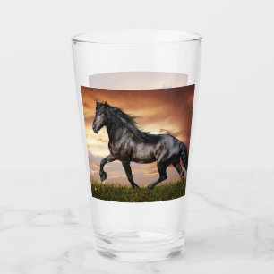 Copo De Pint Belo Cavalo Negro