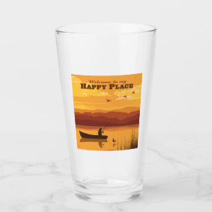 Copo De Pint Bem-Vindo Ao Meu Lugar Feliz