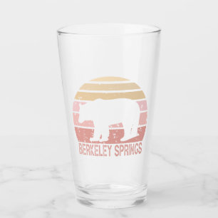Copo De Pint Berkeley Primaveras no Urso Retro da Virgínia Ocid