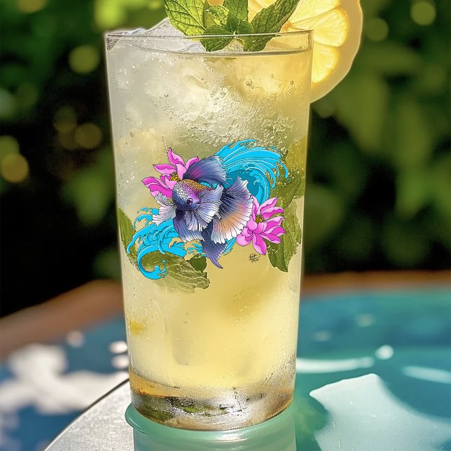 Copo De Pint Betta Siamese Fighting Fish (Criador carregado)