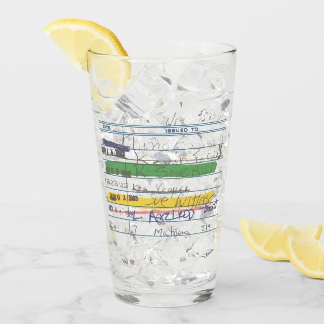 Copo De Pint Biblioteca Card 3503 Explorando a pinta da lua (Gelo frontal)