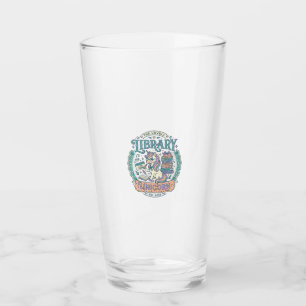 Copo De Pint Biblioteca de Unicórnio Camiseta Gráfica Caprichos