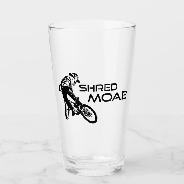Copo De Pint Bicicleta Montanha Shred Moab (Frente)
