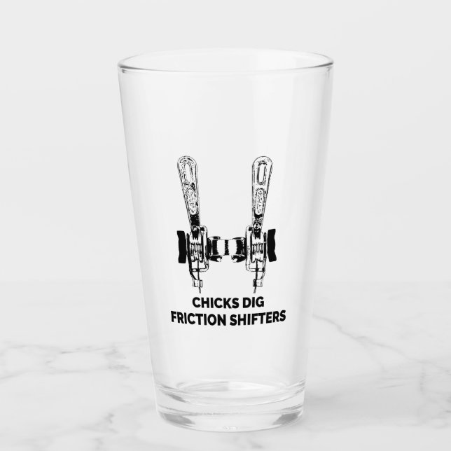 Copo De Pint Bicicleta pintinhos Dig Fricters (Frente)