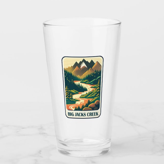 Copo De Pint Big Jacks Creek Idaho Colors (Frente)
