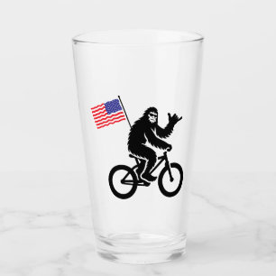 Copo De Pint Bigfoot Cycling American Flag