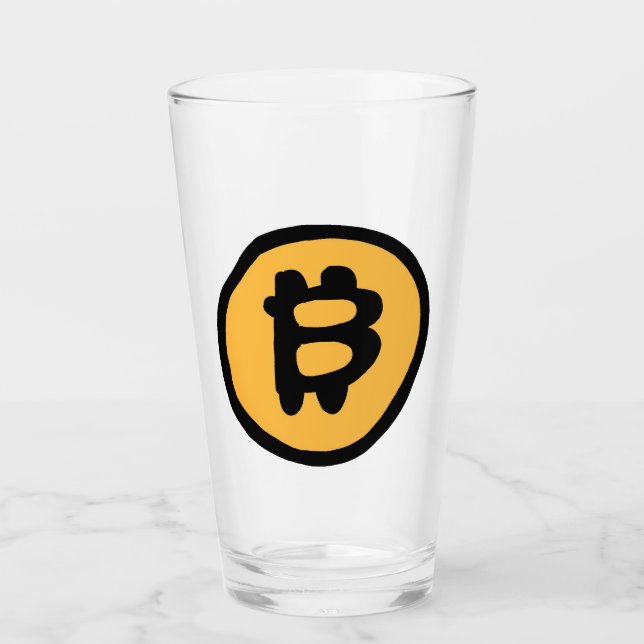 Copo De Pint bitcoin (Frente)