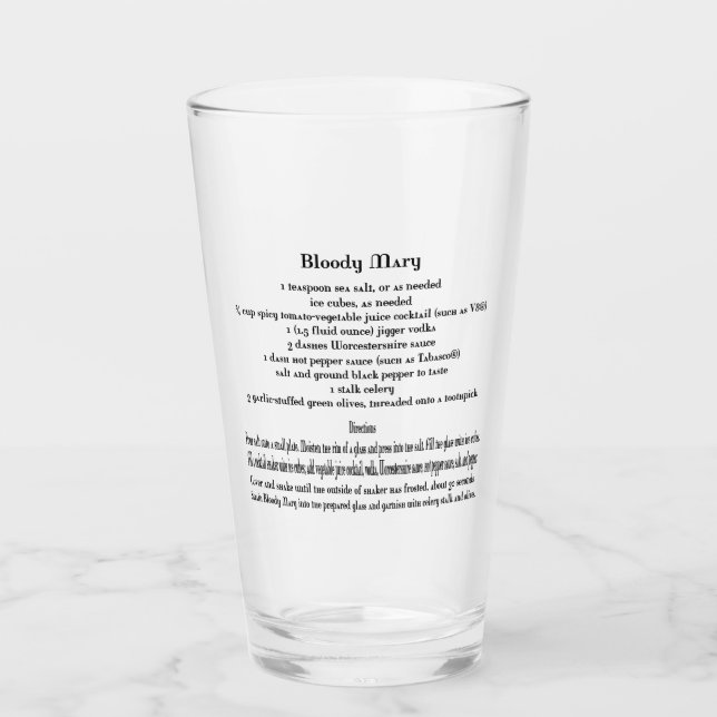 Copo De Pint Bloody Mary Recipe (Frente)